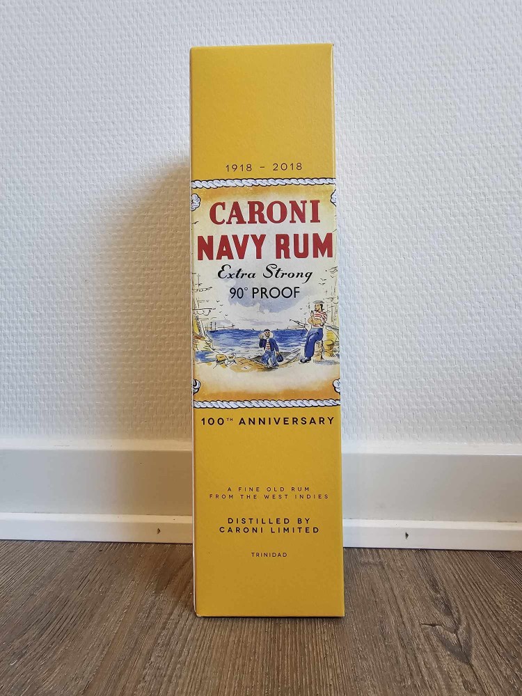 Caroni navy rum, Extra strong 18 years 100TH Anniversary 51,4%